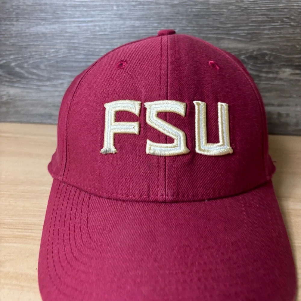 Florida State Seminoles Hat Cap Fitted One Size Red Nike FSU